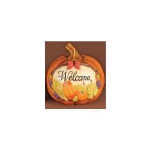   Welcome Thanksgiving Pumpkin Table Top Decoration