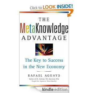 The Metaknowledge Advantage Rafael Aguayo  Kindle Store