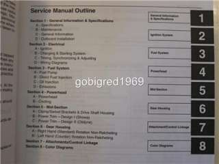 Mercury 115 135 150 175 Optimax DFI Outboard Service Manual LOTS More 