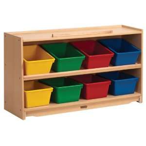  Craft Shelf w/ Totes   4