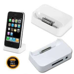  Apple iPhone 3G/3GS Charging Dock Cradle Charger White 