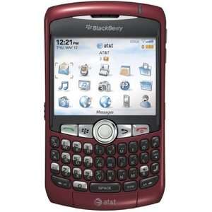  BlackBerry Curve 8310 Phone, Red (AT&T) Cell Phones 