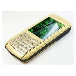   Bluetooth  MP4 Mobile Cell Phone Golden  Players & Accessories