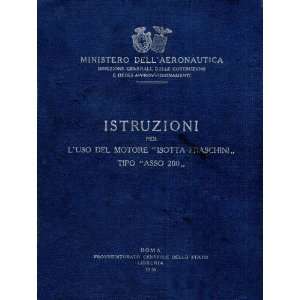   Asso 200 Aircraft Engine Manual Isotta Fraschini Asso 200 