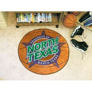 University of North Texas Round Basketball Mat (29)  