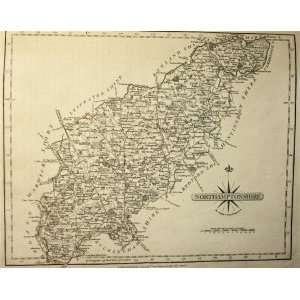  Cary map of Northhamptonshire (1787)