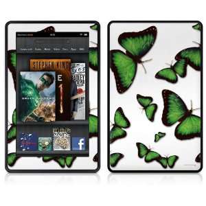   Kindle Fire Skin   Butterflies Green Everything 