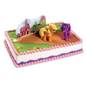 12 My LIL Little Pony Cupcake Rings Party F