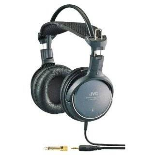 JVC HARX700 Precision Sound Full Size Headphones   Black