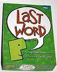 Last Word Party Game by Buffalo Games COMPLETE Board Game