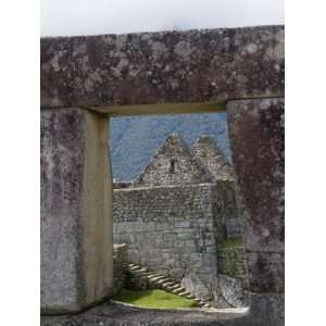 Stonework in the Lost Inca City, Machu Picchu, Peru Photographic 