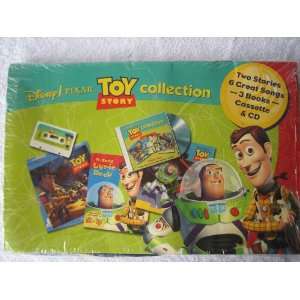  Disney/Pixar Toy Story Collection   3 books, cassette and 