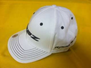 NEW 2012 TaylorMade RBZ HIGH CROWN Rocketballz Fitted Hat WHITE L/XL 