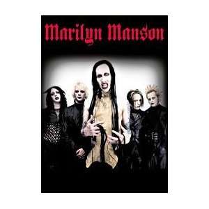  Marilyn Manson (Group, Long Hair) Music Poster Print   24 