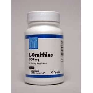  Douglas Labs   L Ornithine 500mg 60 caps Health 