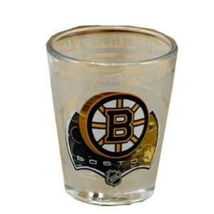 Boston Bruins NHL Hockey High Definition Official Shot Glass  