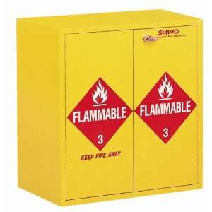  SciMatCo Flammable Storage Cabinet, 22 gallon capacity, self 