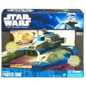  Republic Fighter Tank Star Wars Clone Wars Vehicle Toys & Games