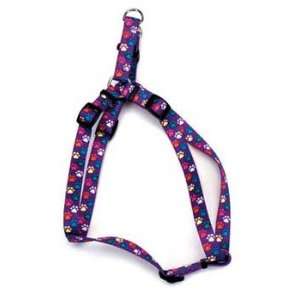 Nyl Adjustable Attire Harness 3/8 Safari Paws (Catalog Category Dog 