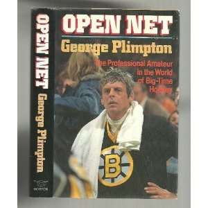  Open Net [Hardcover] George Plimpton Books