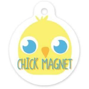  Chick Magnet Pet ID Tag for Dogs and Cats   Dog Tag Art 