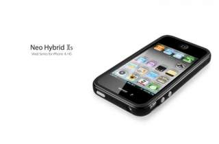 SGP iPhone 4 / 4s Neo Hybrid 2S Vivid Case Soul Black  