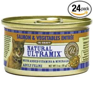 Castor & Pollux Ultramix Adult Feline Fomula, Salmon & Vegetables, 3 