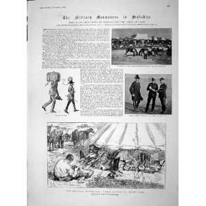  1893 CHURN CROOKHAM WAR CAMPS UTTERSON SCOTS GUARDS