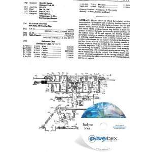  NEW Patent CD for ELECTRIC STOVES 