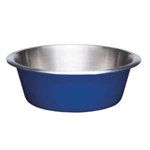   Stainless Steel Classic Dog Bowl, 7 Ounce, Blue