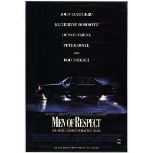  Men of Respect Movie Poster (11 x 17 Inches   28cm x 44cm 