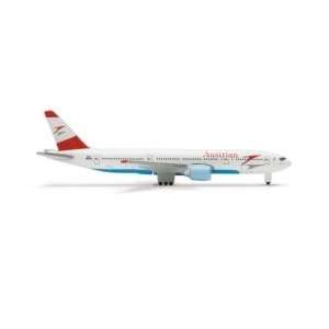  Herpa Austrian Airlines B777 200 Toys & Games