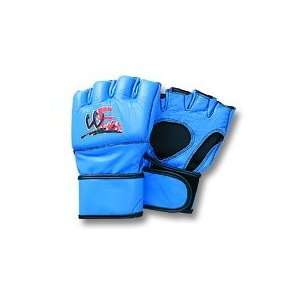 Ultimate MMA Gloves Blue Large 