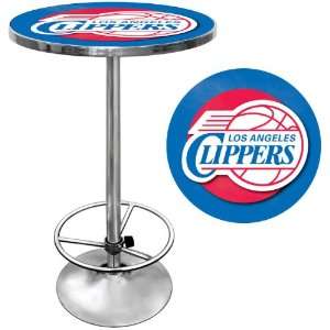 Los Angeles Clippers NBA Chrome Pub Table   Game Room Products Pub 