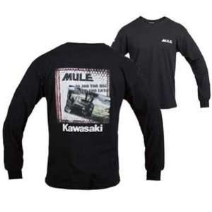   Mule No Job too Big Long Sleeve T Shirt. K400 2001 BK Automotive