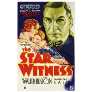  The Star Witness (1931) 27 x 40 Movie Poster Style A