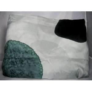  100% Authentic Silk Tie Dye Grey Queen Bed Sheets Set 