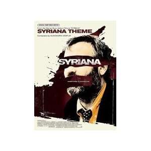  Syriana Theme (from Syriana) Sheet