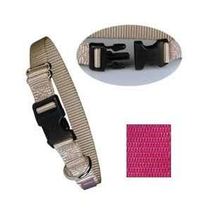  Quick Snap Collar   Small Wide Dusty Rose