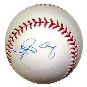  Autographed Edgar Renteria Baseball   Panel Sports 