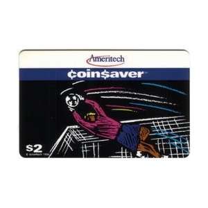   Card $2, Artistic Soccer Series Coin$aver Goalie 