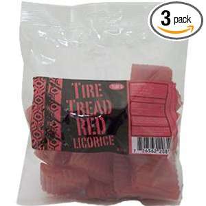 Tubis Red Tire Tread Licorice, 10.5 Ounce (Pack of 3)  
