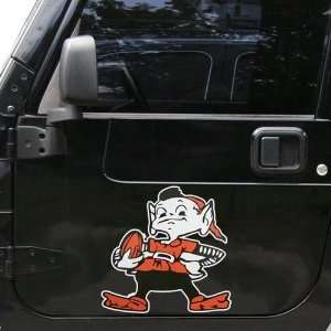  NFL Cleveland Browns Team Logo Elf Car Magnet Sports 