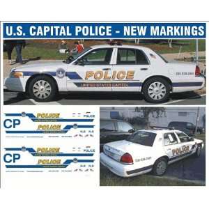  BILL BOZO US CAPITOL POLICE DECALS   NEW MARKINGS