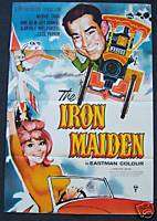 IRON MAIDEN Traction Engine UK COMEDY Eng 1sh POSTER  