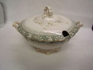 Mercer Pottery Co Trenton NJ Ardmore Covered Toureen  