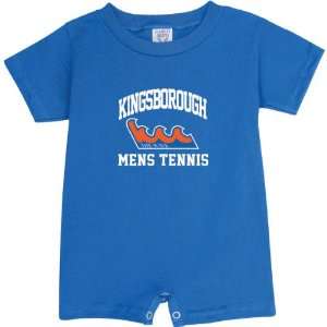 Kingsborough Community College Wave Royal Blue Mens Tennis Arch Baby 