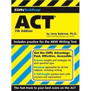  CliffsTestPrep ACT [Paperback] Jerry Bobrow Ph.D. Books