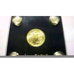 2001 $5 Dollar Gold American Eagle Coin 1/10 Ounce 