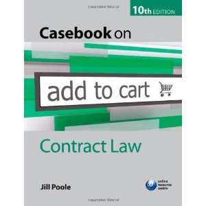  Casebook on Contract Law [Paperback] Jill Poole Books